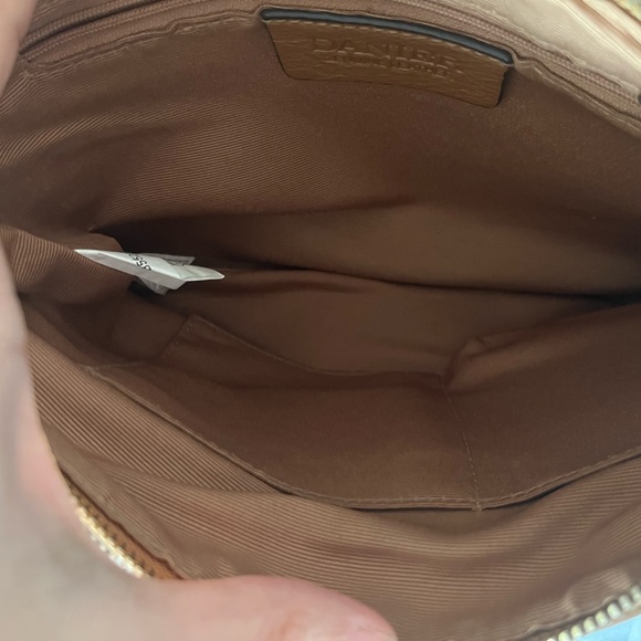 DANIER Brown Leather “Mulberry look” Crossbody Bag - Picture 13 of 14